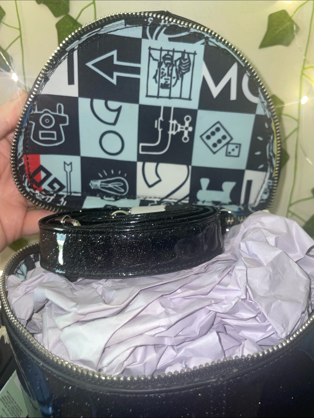 Loungefly Hasbro Monopoly Top Hat Crossbody Bag - Picture 2 of 6